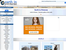 Tablet Screenshot of earthinpictures.com
